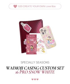 photo -15 WAIMOJI CASING CUSTOM SET (16 PRO SNOW WHITE)