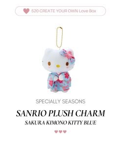 photo-29 SANRIO PLUSH CHARM SAKURA KIMONO KITTY BLUE